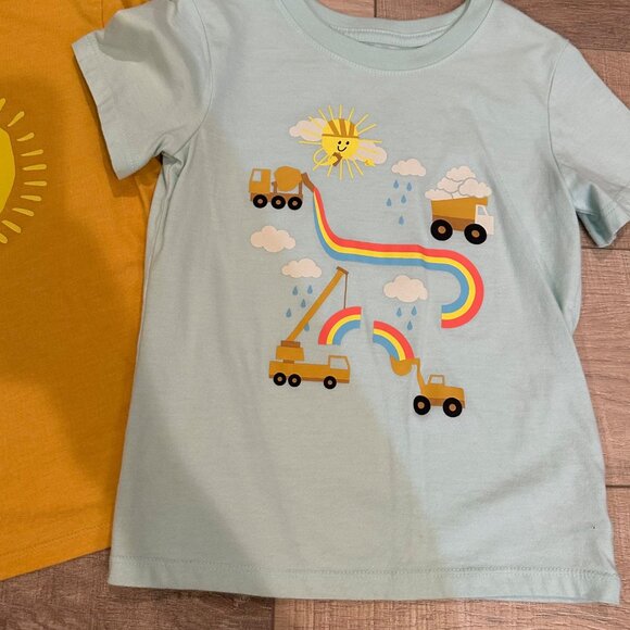 CAT & JACK LOT OF 4 T SHIRTS SHORT SLEEVE 5T - Picture 8 of 11
